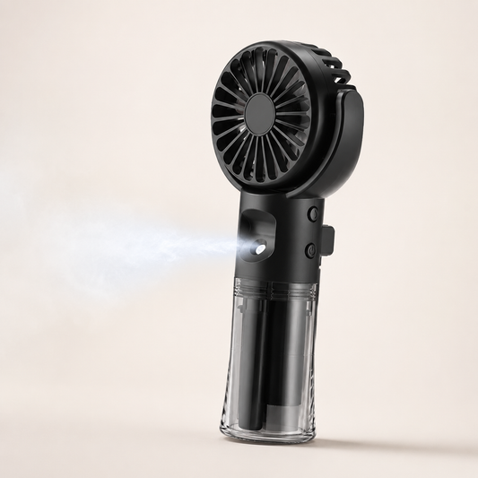 BRZLY™ MiniFlow — Portable Misting Fan